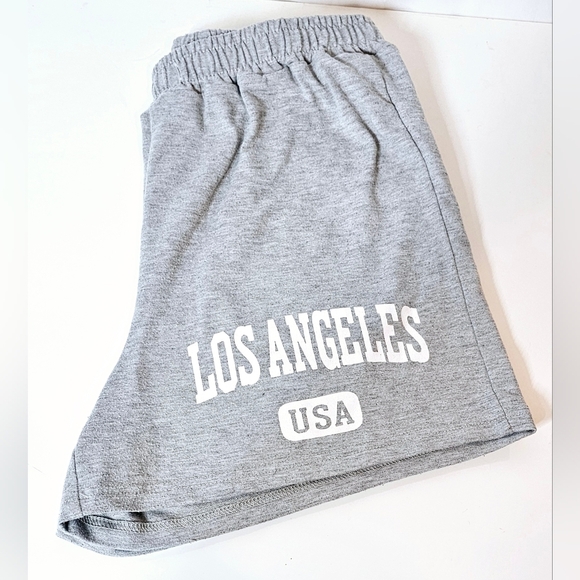 S Grey LA Shorts - Picture 3 of 3
